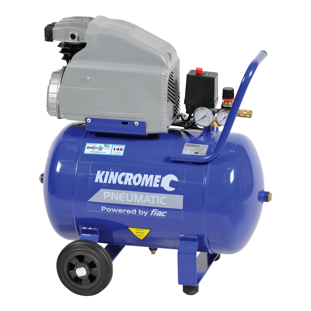 KINCROME AIR COMPRESSOR 2.5HP 40 LITRE DIRECT DRIVE